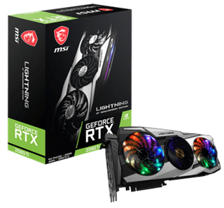MSI GeForce RTX 2080 Ti LIGHTNING 10th Anniversary Edition graphics card