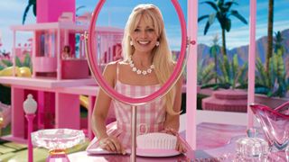 The best Barbie costumes from the Barbie movie. Pictured: Margot Robbie as Barbie in Barbie