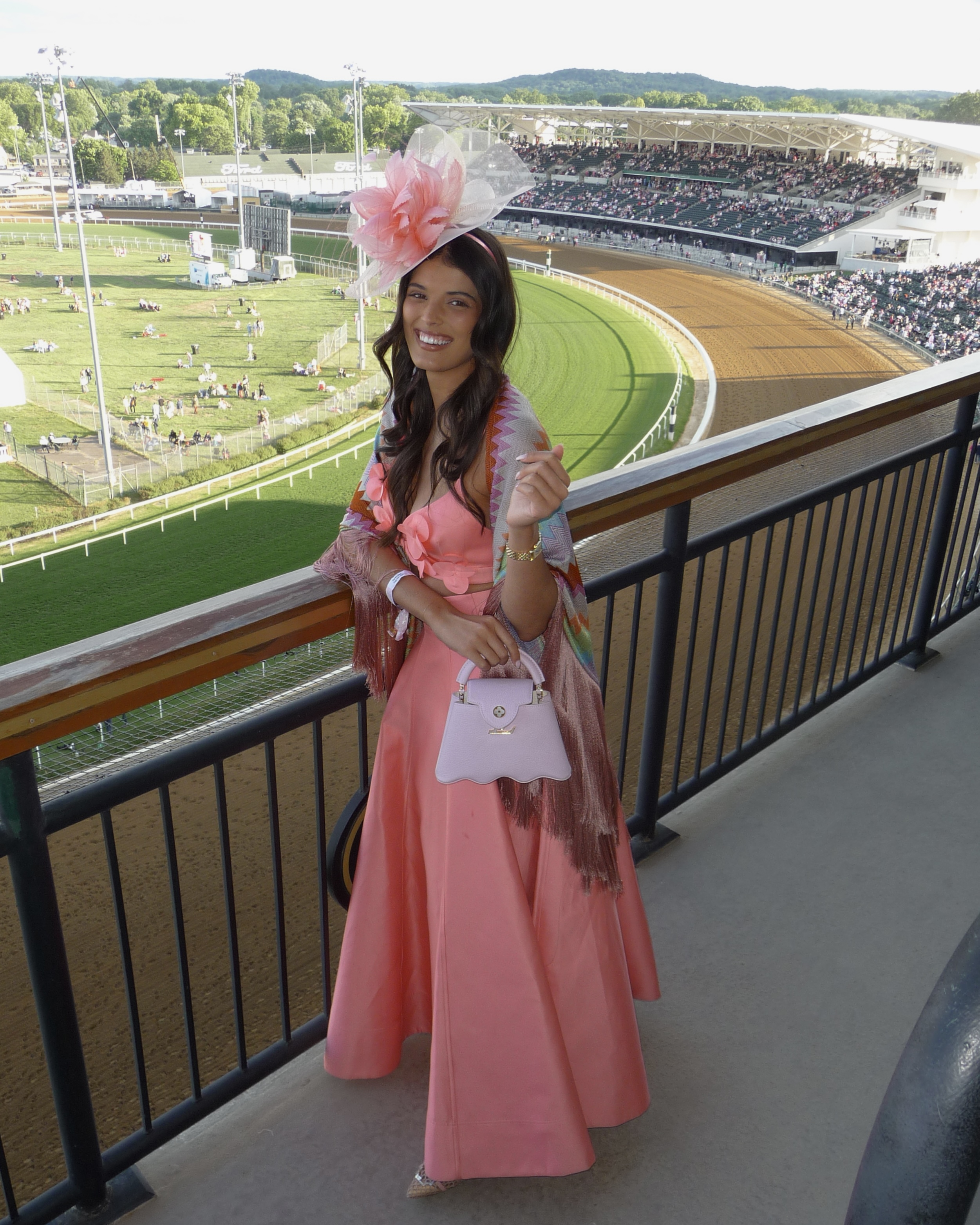 Victoria Herran at the Kentucky Derby 2026 with Longines
