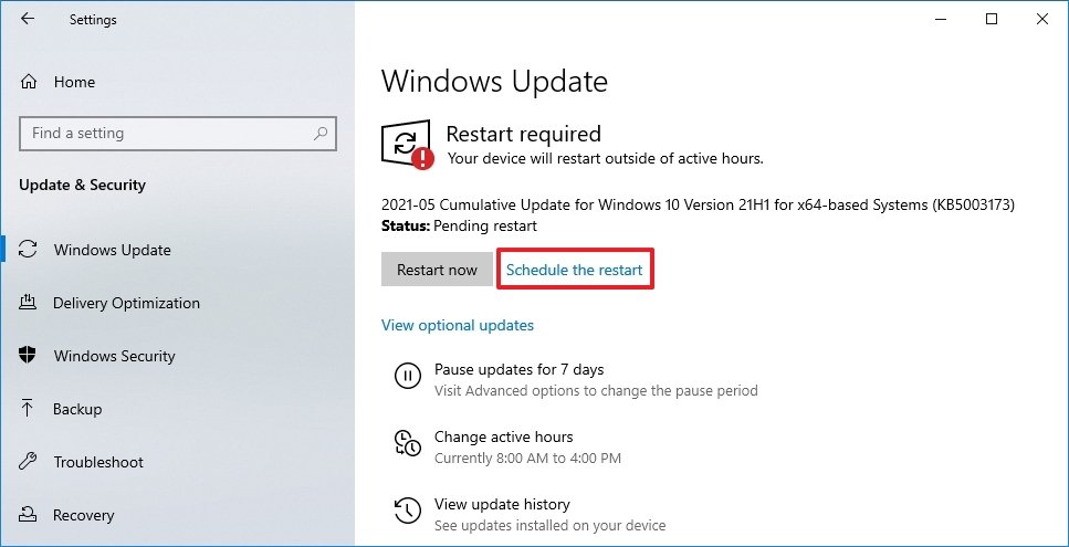 How to delay the Windows 10 May 2021 Update | Windows Central