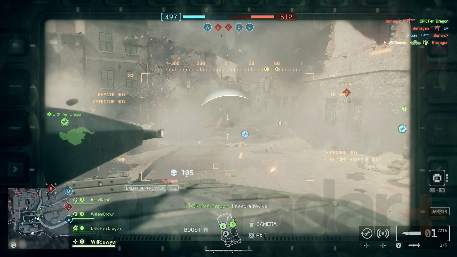 Battlefield 6 destruction mechanics building collapsing from IFV fire