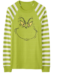 Hanna Andersson Dr. Seuss Grinch Family Pajamas - Adult Top