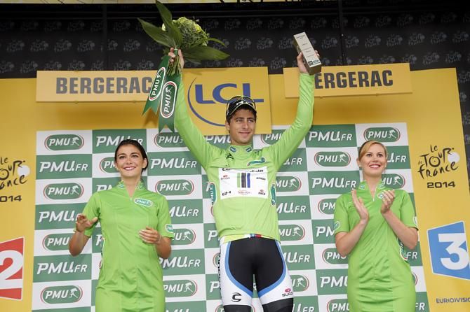 Peter Sagan (Cannondale) lost one more chance at a stage win, but keeps his lock on the green jersey