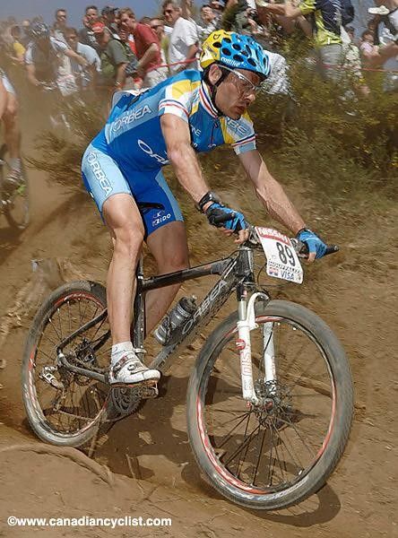Jean-Christophe Peraud (Orbea) at the award-winning Houffalize World Cup