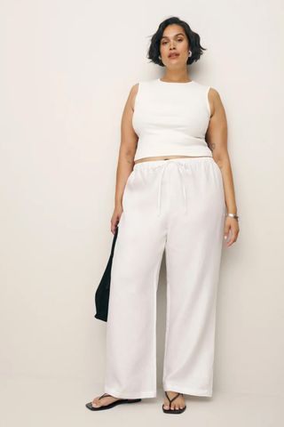 Reformation, Olina Linen Pant