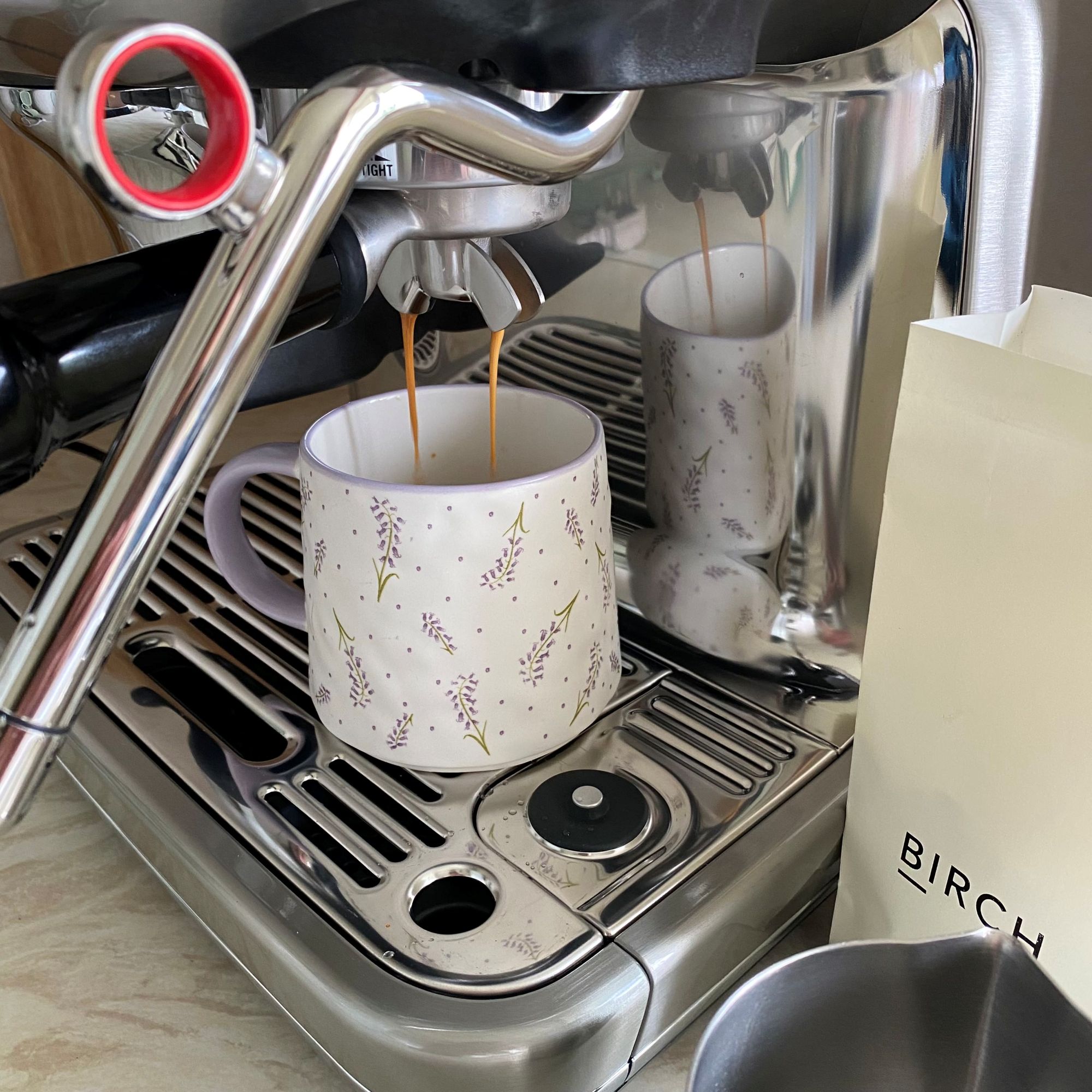 Sage Barista Touch Impress with Cold Extraction making coffee