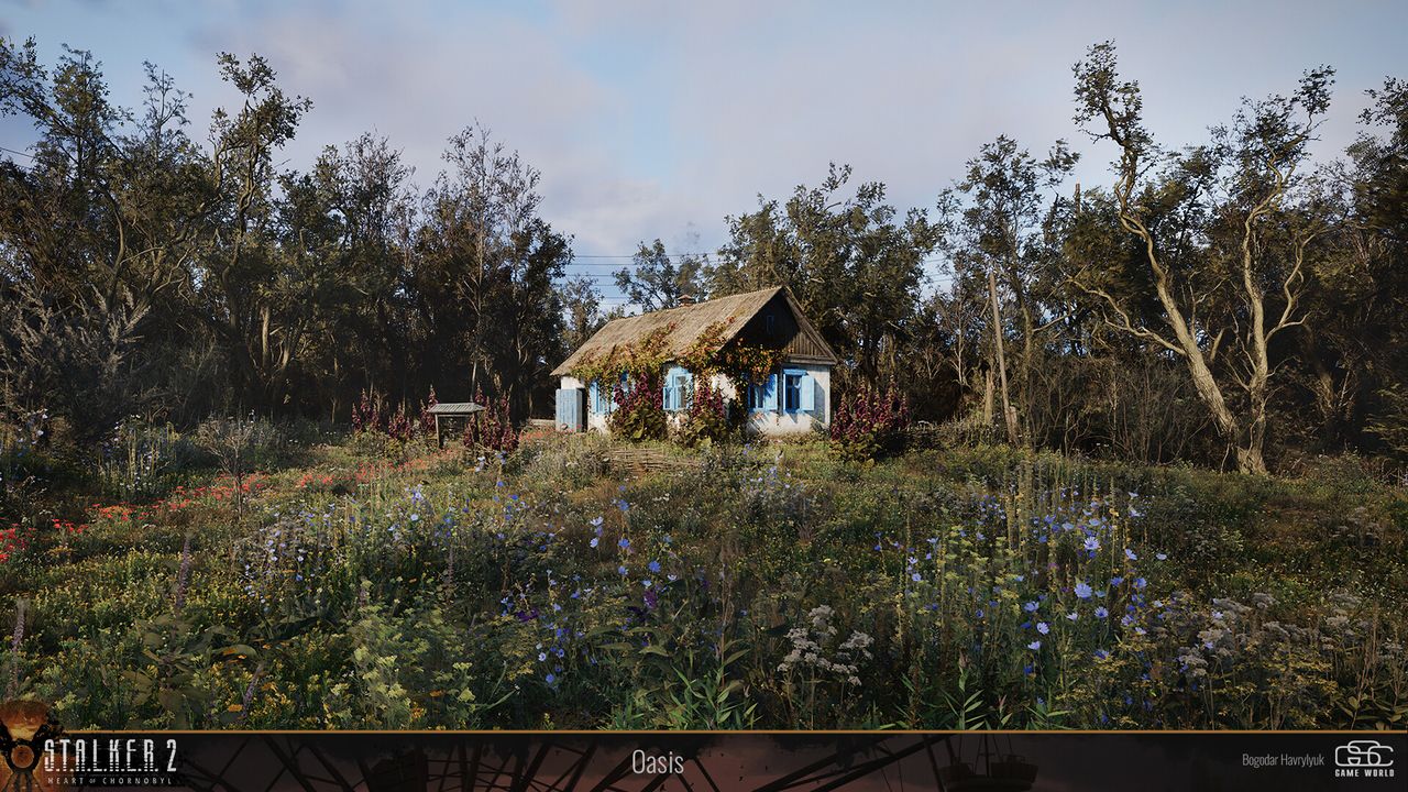 Game art from Stalker 2