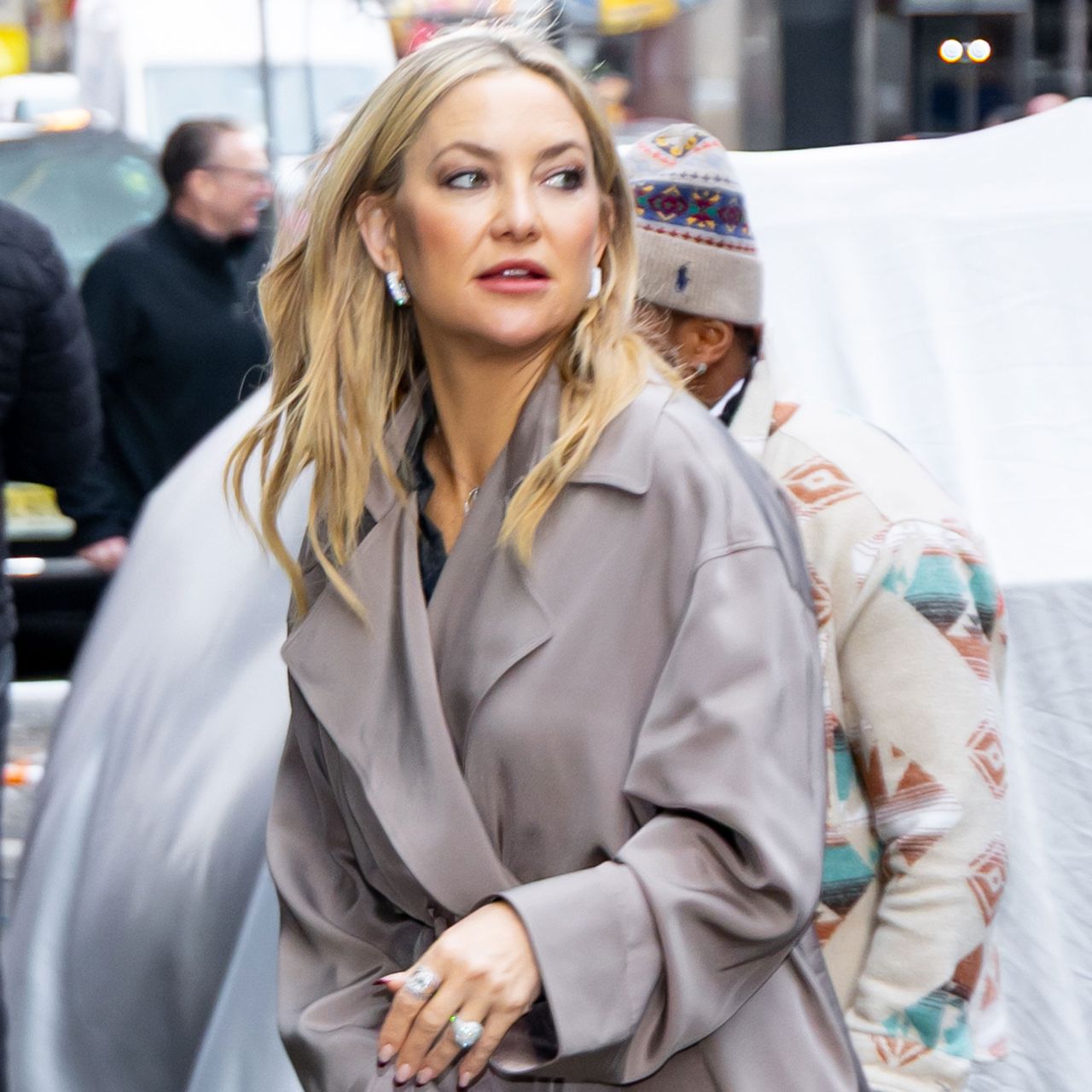 White Skirts Aren't "Out," But Celebs in Their 40s Swear By This Pretty Color Trend Instead