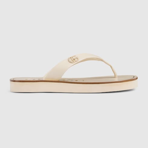 Women's Thong Sandal With Double G