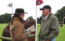 Burghely Course Walk with Andrew Hoy and Mark Phillips