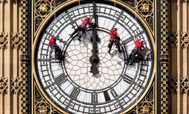 Clock cleaning