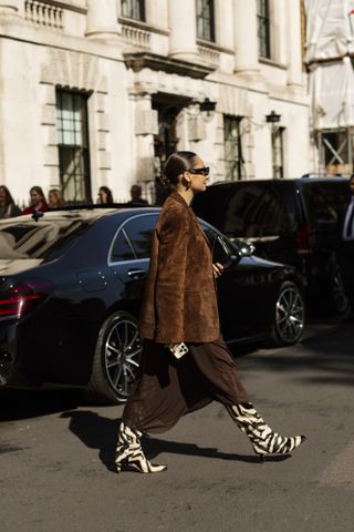 zebra print boots