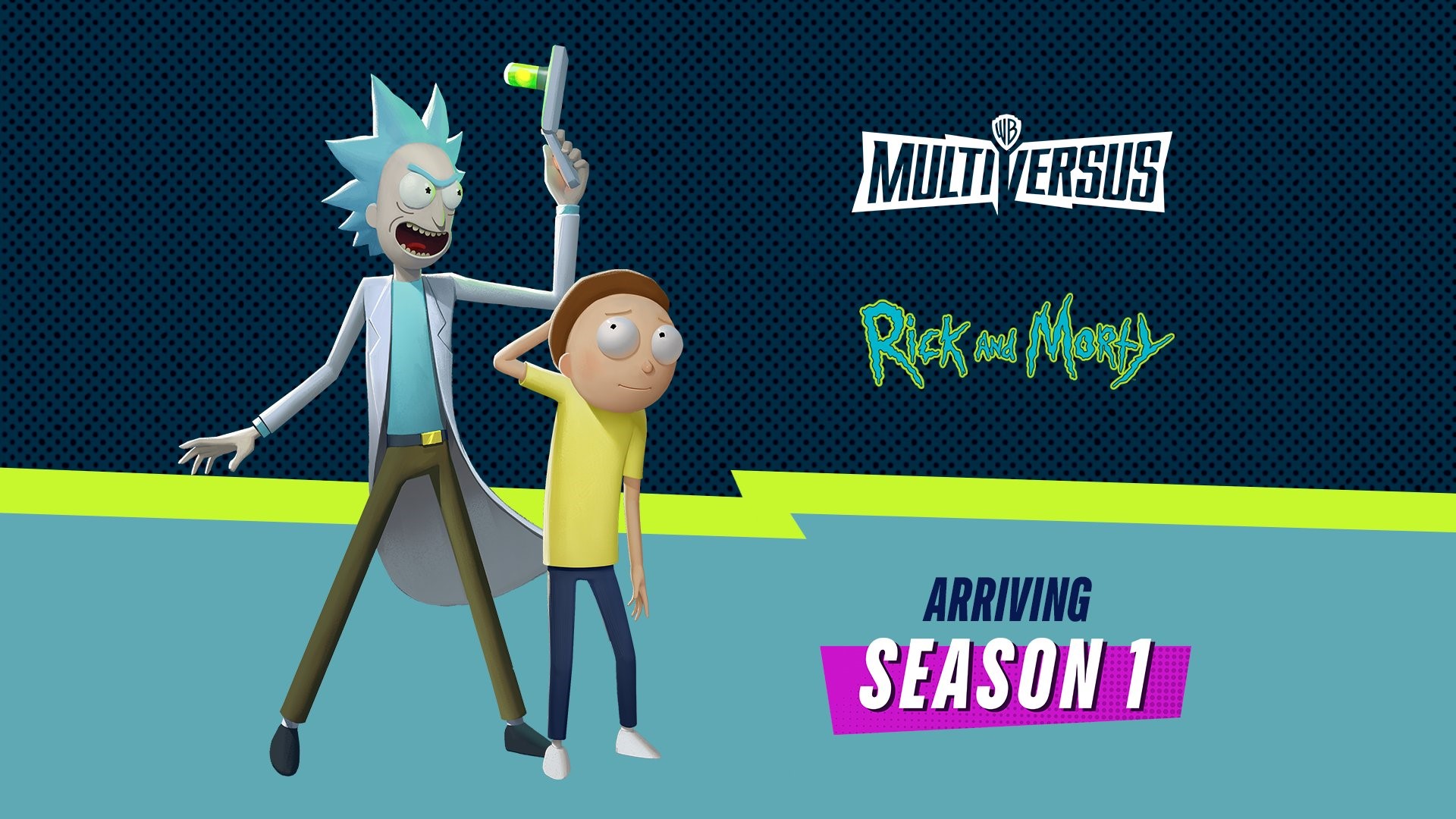 Yaklaşan Multiversus karakterleri Rick ve Morty