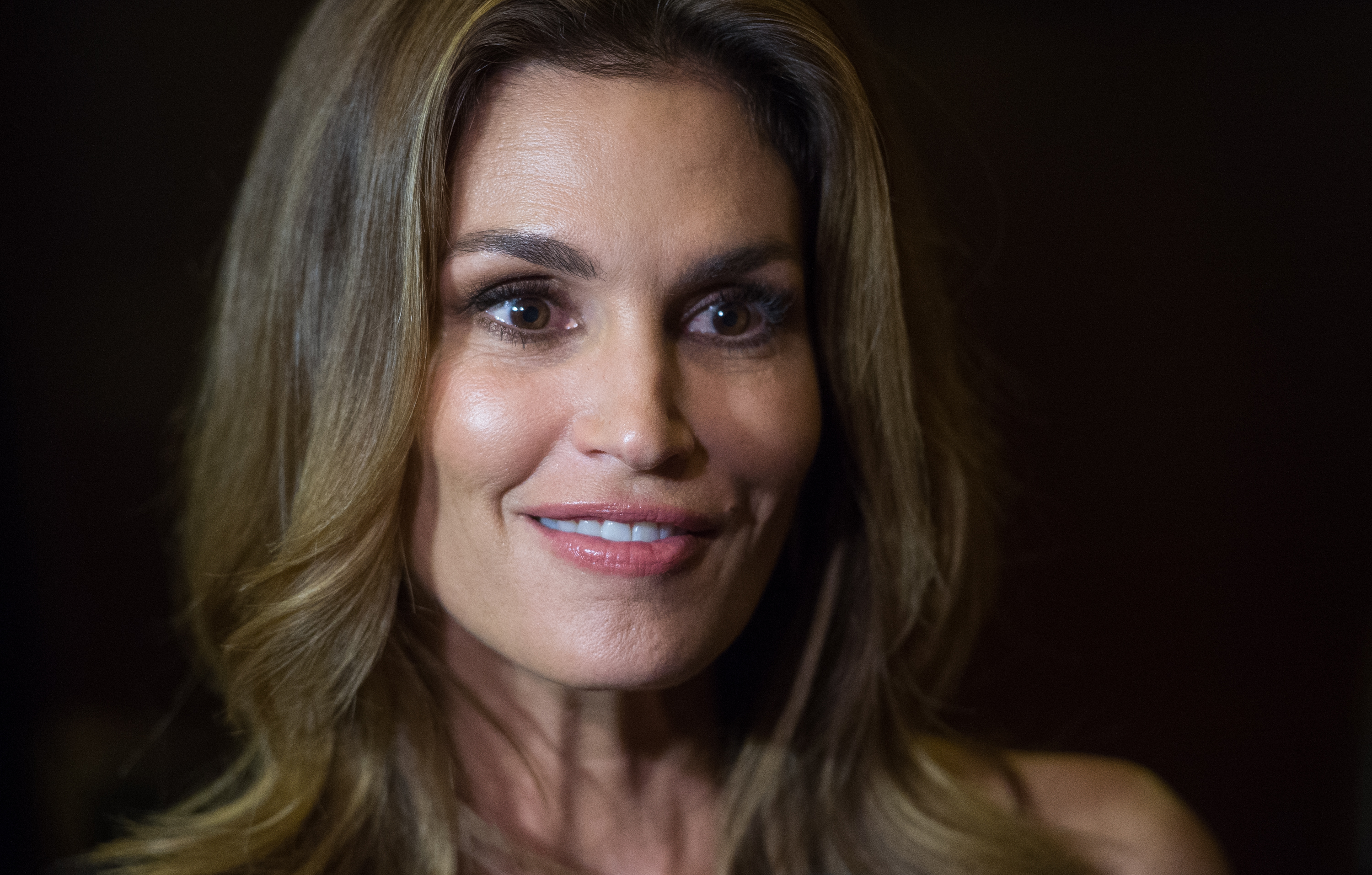 Cindy Crawford attending an event