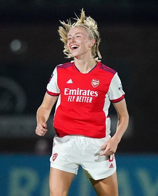 Leah Williamson has enjoyed a fine start to the season with table-topping Arsenal.