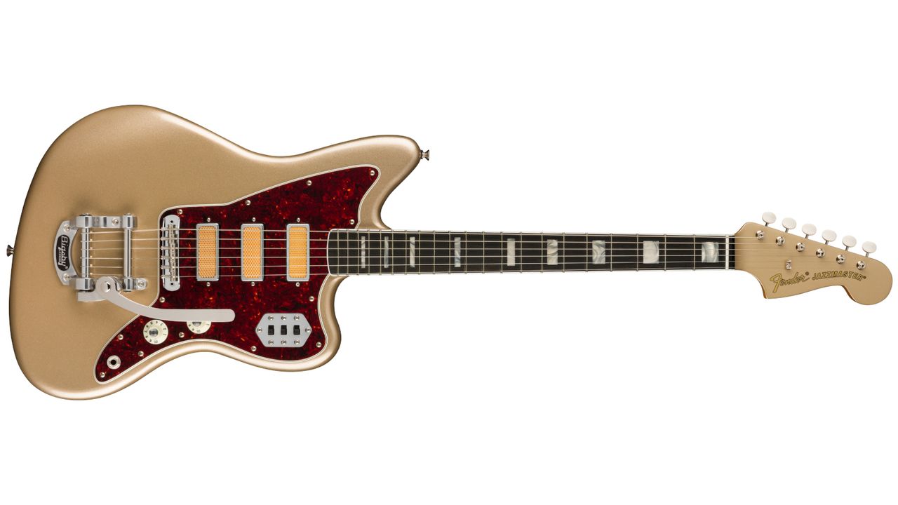 Fender Gold Foil Jazzmaster in Shoreline Gold finish