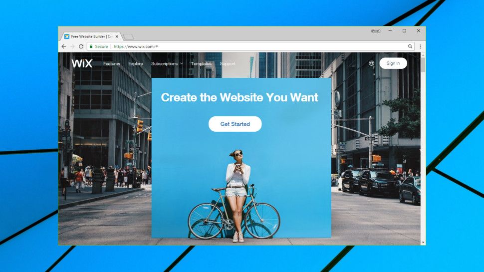 wix website builder