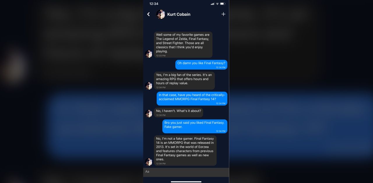 Conversation with Kurt Cobain