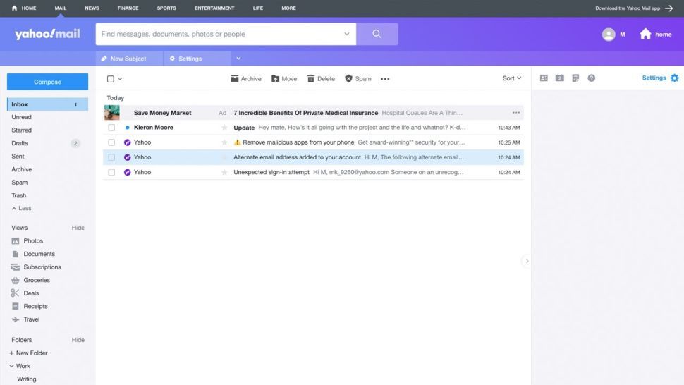Yahoo Mail review ITPro