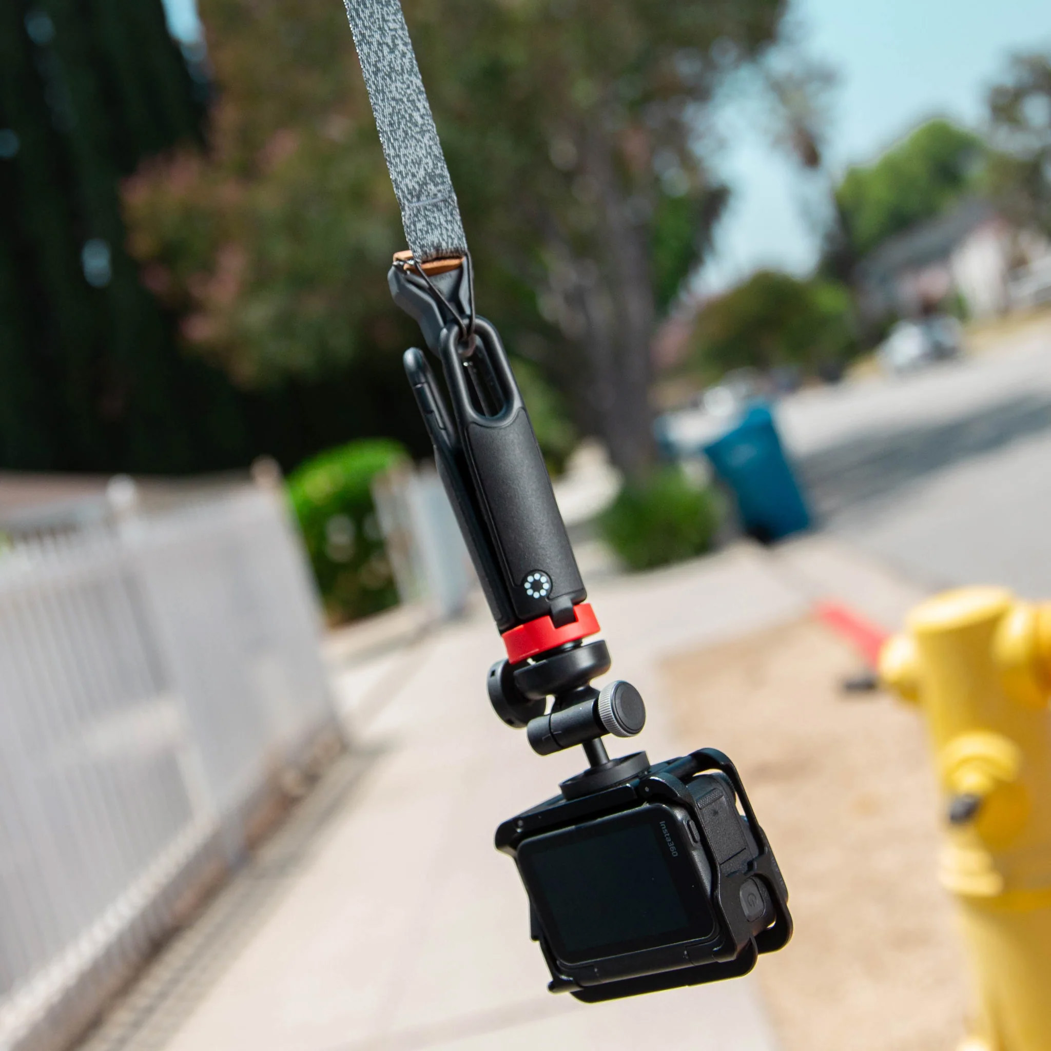 The Joby Handypod Clip Extend being used by a creator