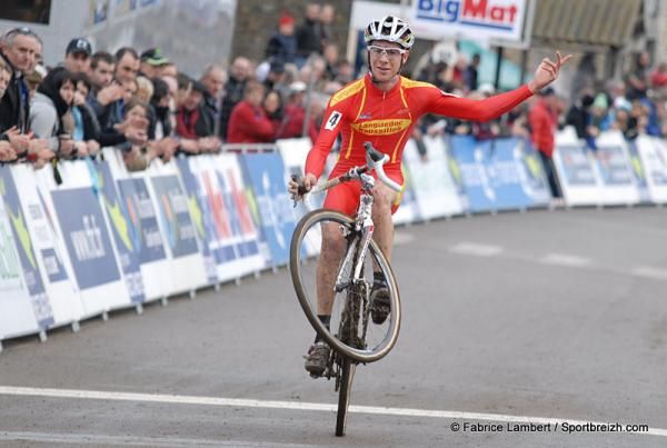 Victor Koretzky is happy to finish third.