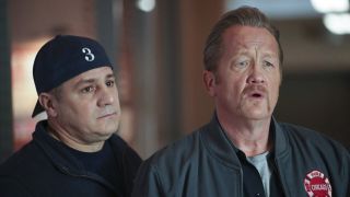 Tony and Mouch in Chicago Fire Season 11