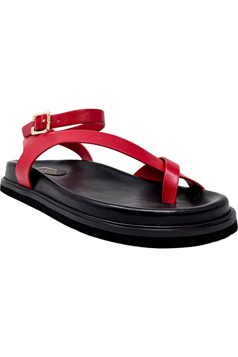 Berry Ankle Strap Sandal