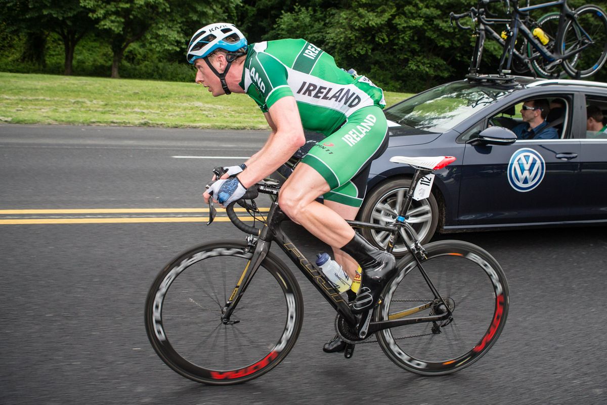 The Irish National Team made a showing at this years Philly race