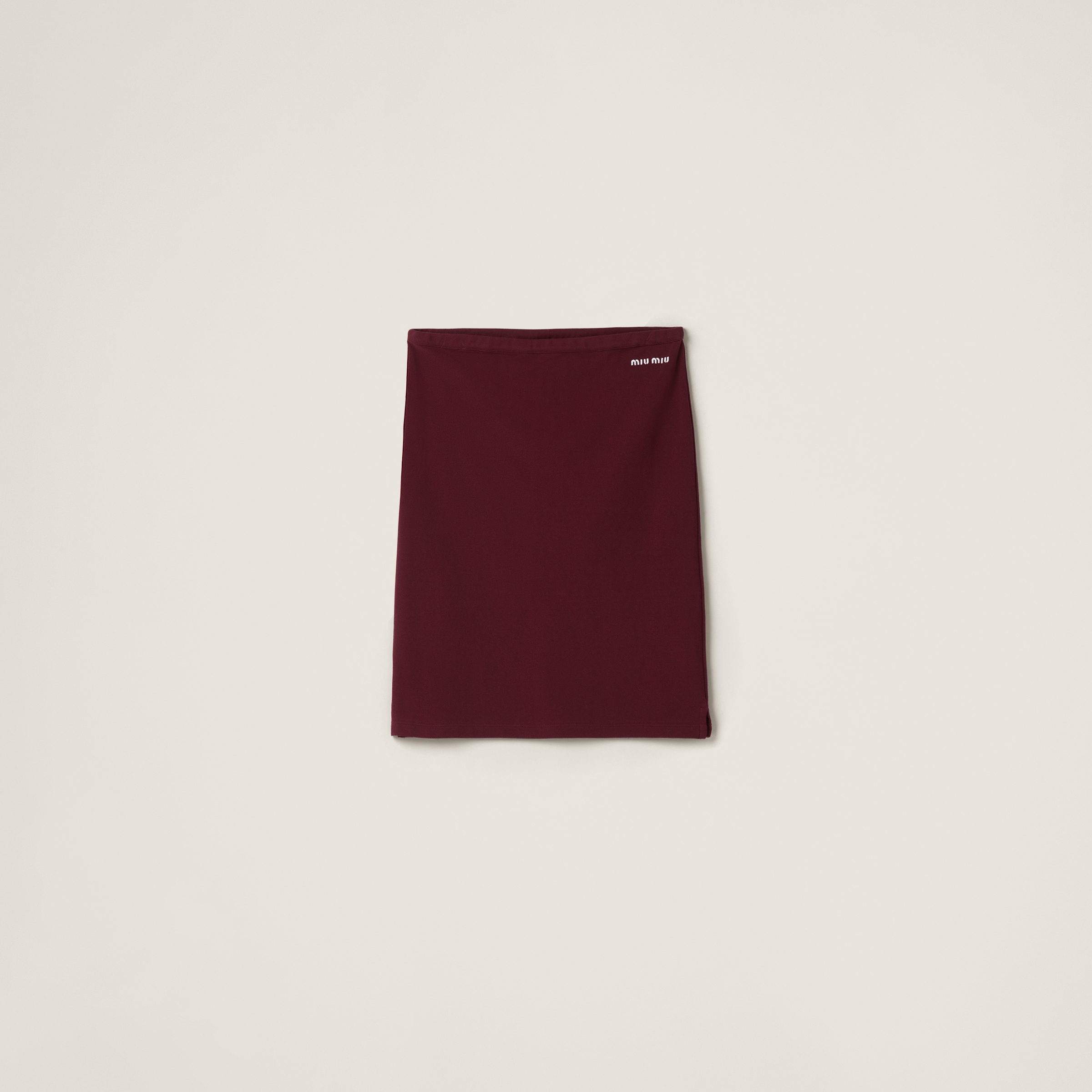 Cotton Piqu&amp;eacute; Skirt
