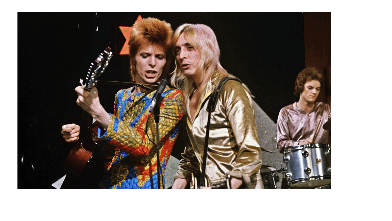 Bowie and Ronson Top Of The Pops