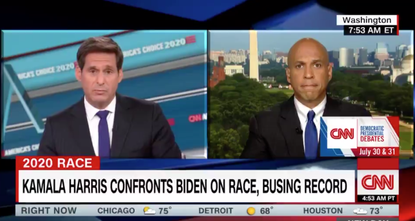 John Berman and Cory Booker.