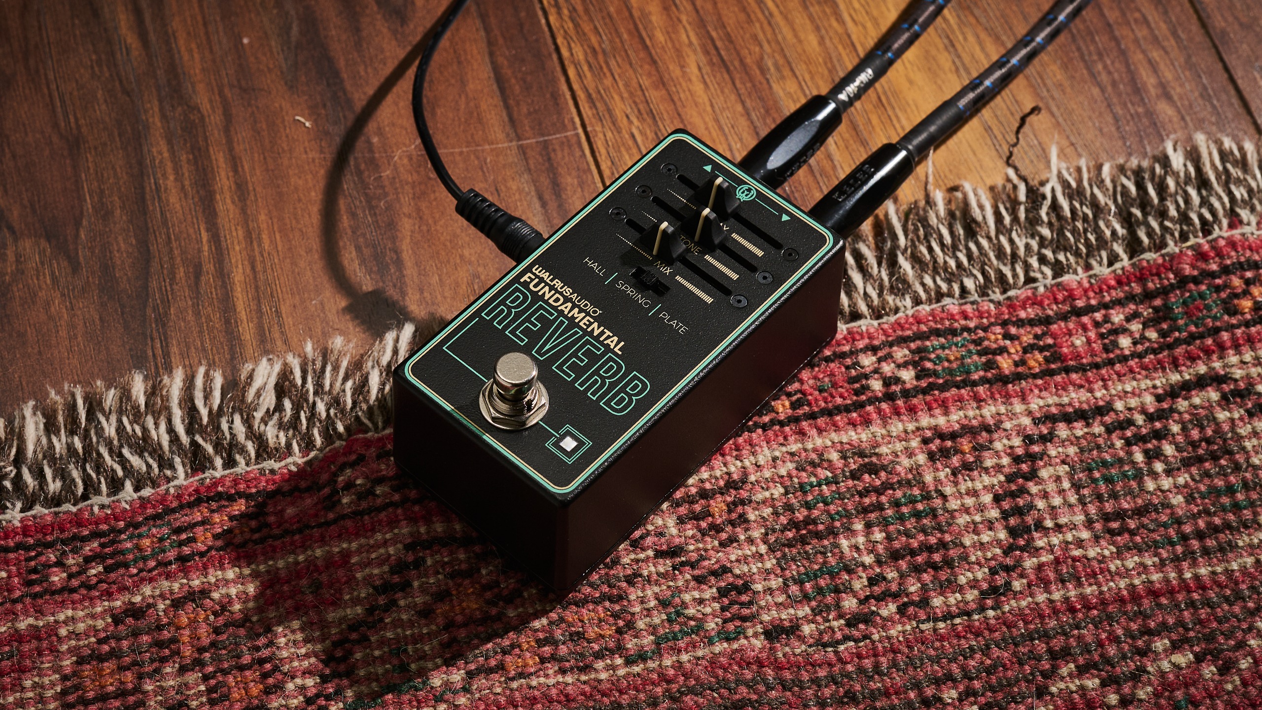 A Walrus Audio Fundamental Reverb pedal