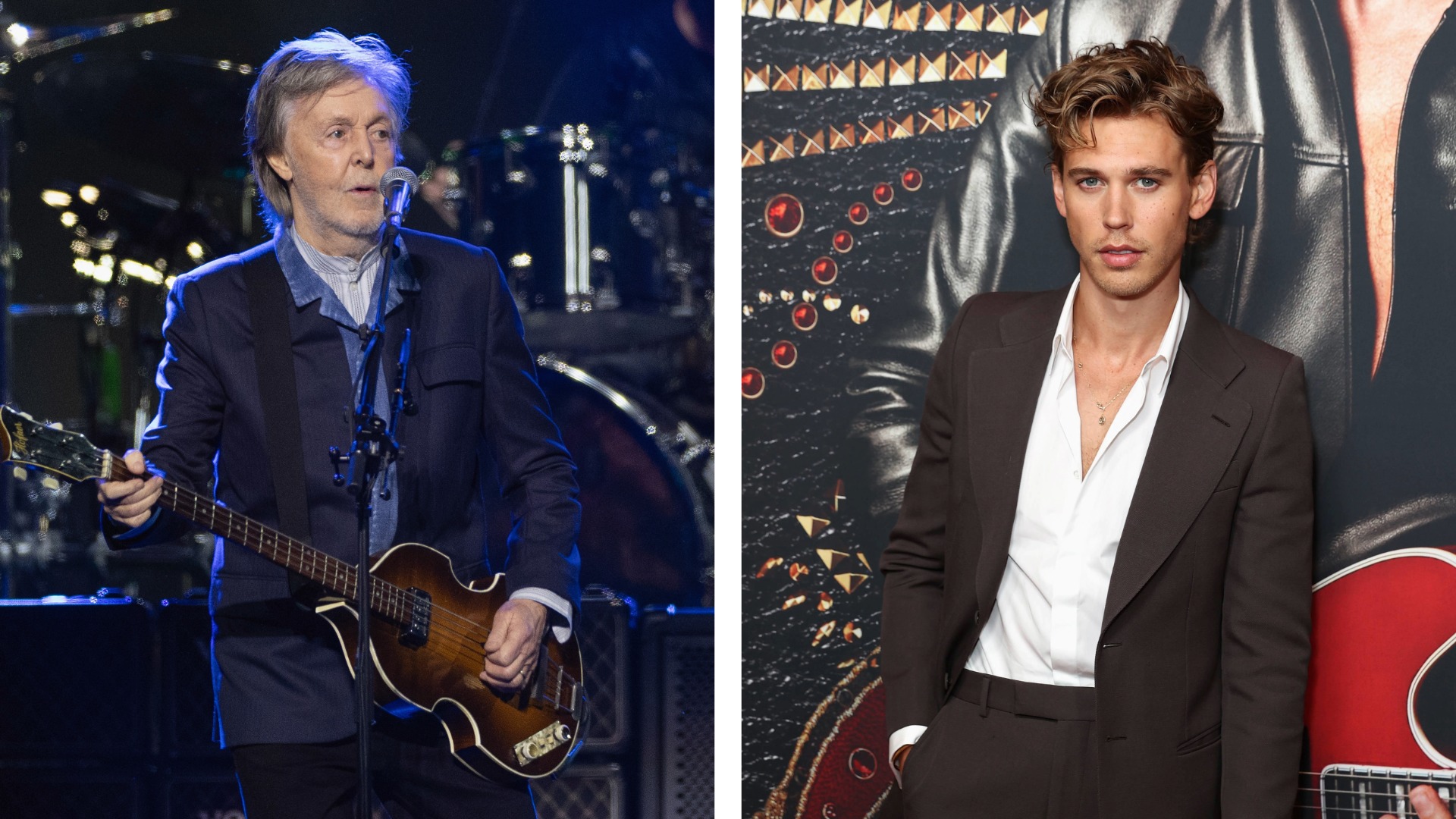 Paul McCartney and Austin Butler