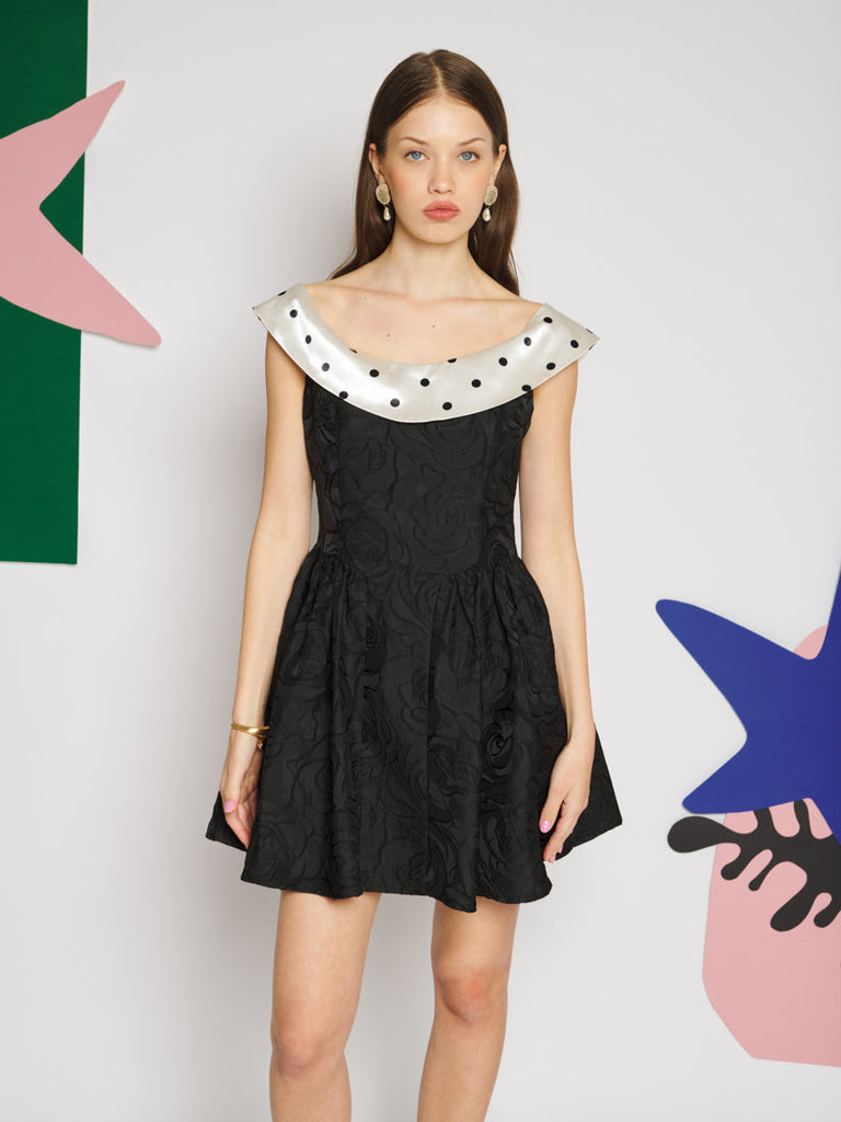 Margaux Jacquard Mini Dress
