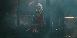 Seth Green as Howard the Duck in Guardians of the Galaxy