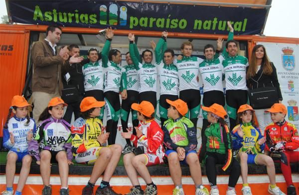 Caja Rural won the teams classification.