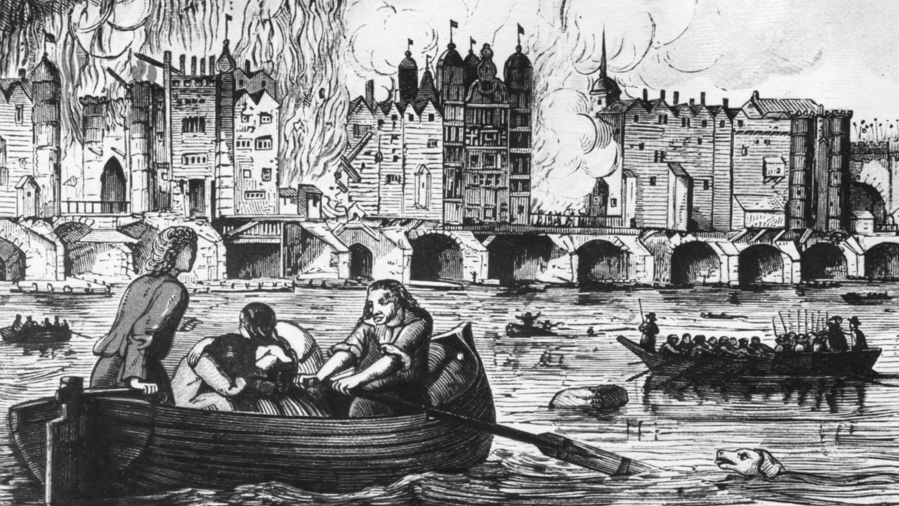 London Bridge, Fire