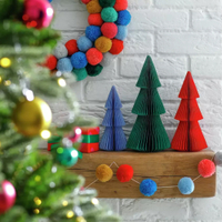 Habitat Pack of 3 Folded Trees Christmas Decorations | was £15 now £11.25 at Argos