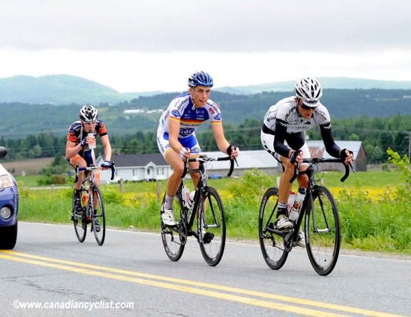 James Williamson (Pure Black Racing) leading the break