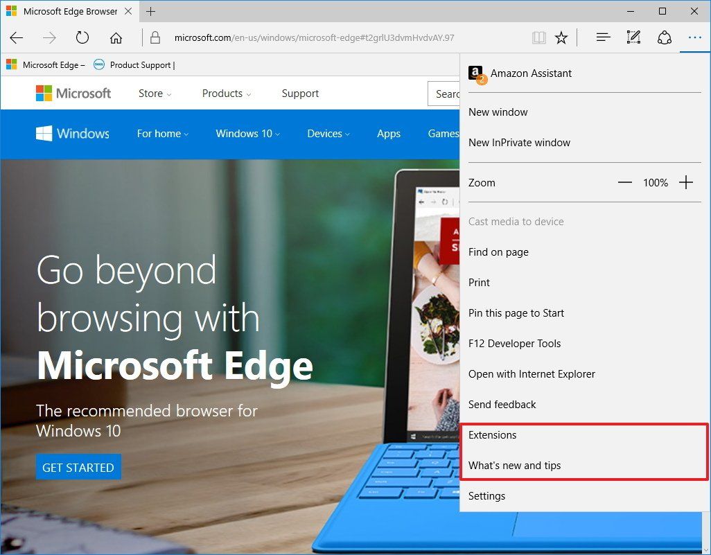 What's new with Microsoft Edge for Windows 10 Anniversary Update ...