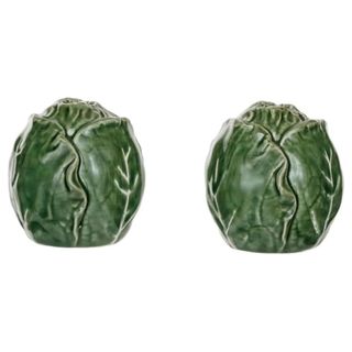 The Bridge Collection Cabbage Salt and Pepper Shakers