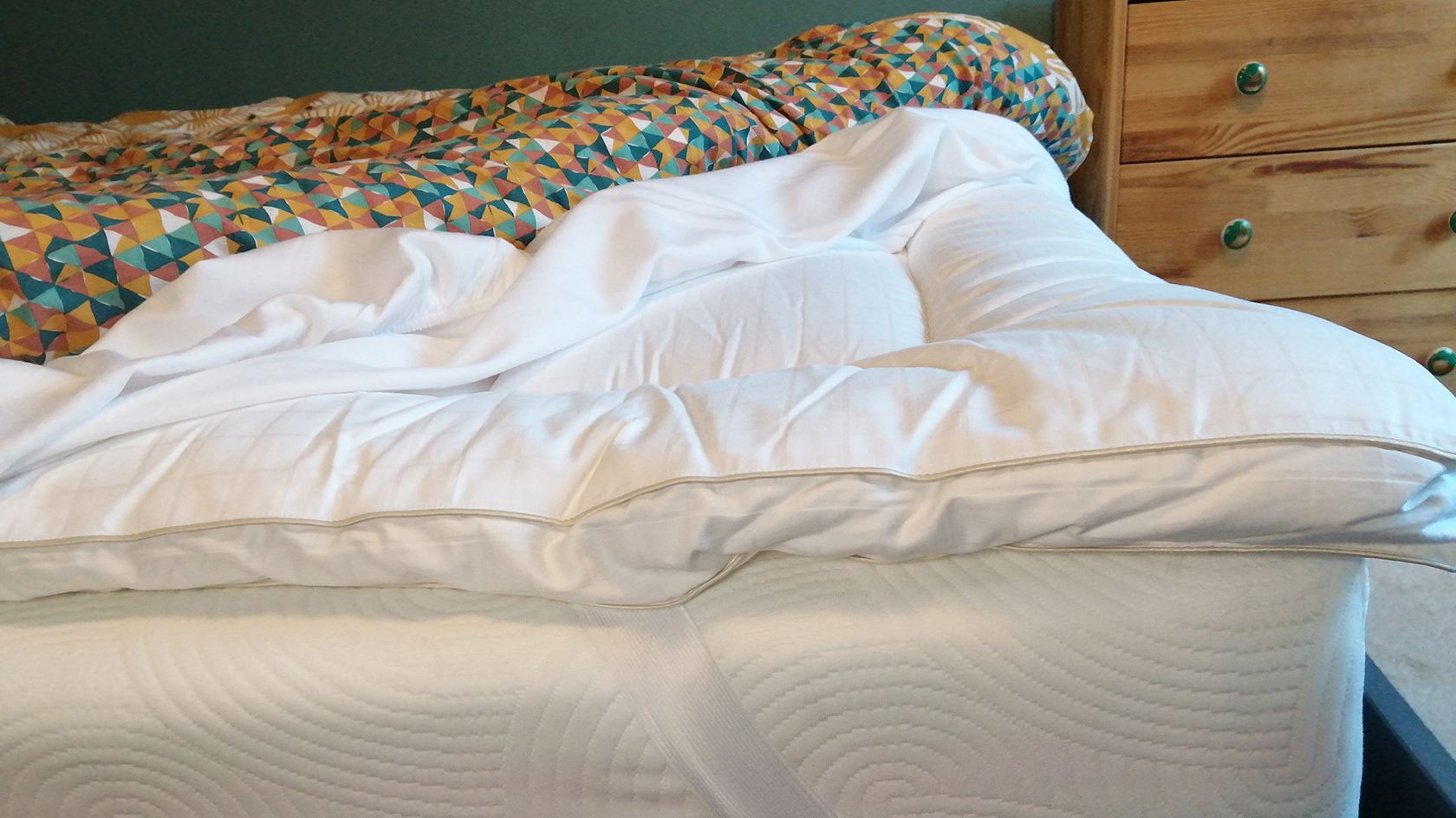 silk sleep mattress topper