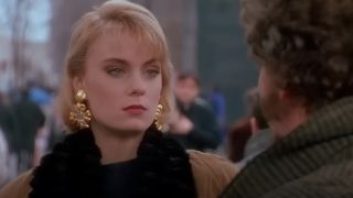 The blonde woman Harry and Marv run into in Home Alone 2: Lost in New York twice.