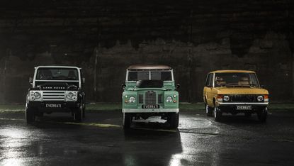 Everrati all-electric Range Rover Classic and Land Rover Defender ...