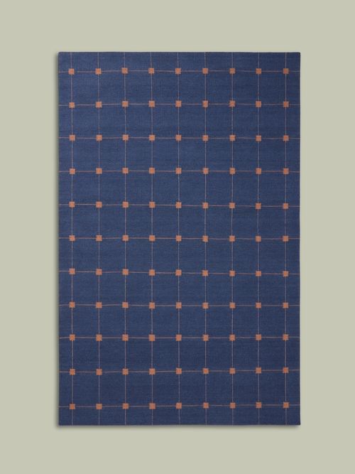 Wool Rug Grady Blue