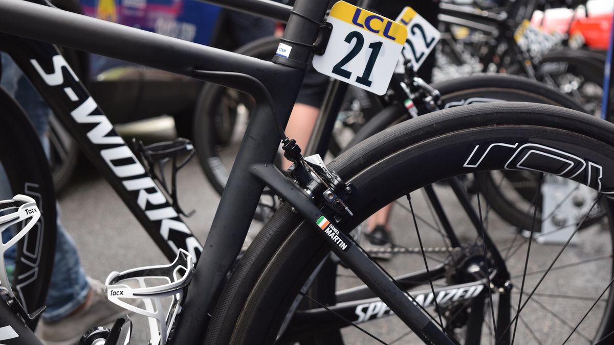 The seat stays are positioned much lower than previous Tarmacs