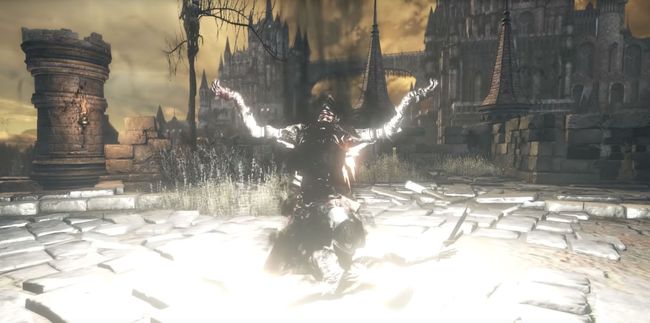 The unfinished animation of the "ceremony."
