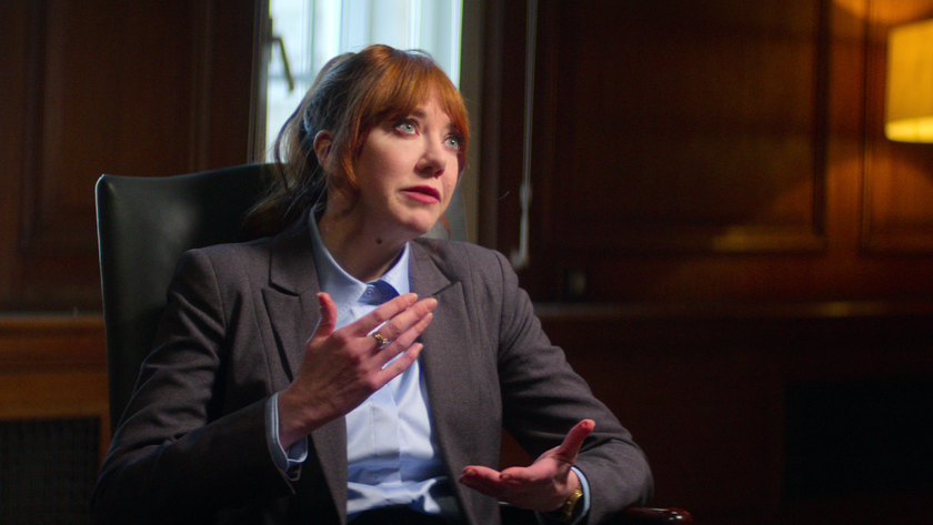 Diane Morgan as Philomena Cunk in &quot;Cunk on Life.&quot;