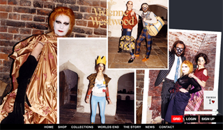 Vivienne Westwood website relaunches