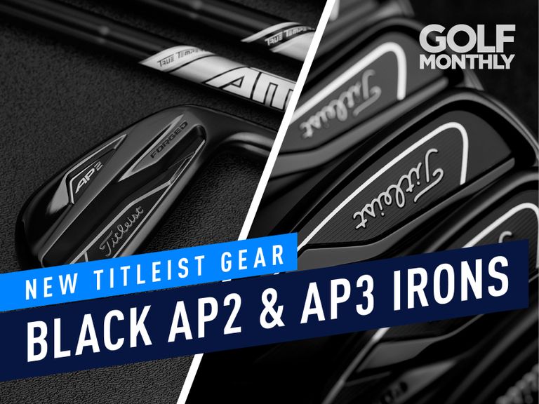 Titleist Releases Black Finish To 718 AP2 and AP3 Irons